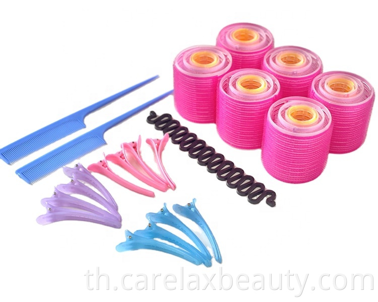 Amazon Hot Sales Customized Roller And Clip Hair Roller Set1